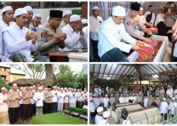 Kapolres Gresik AKBP Ramadhan Pimpin Ziarah Wali dan Ulama Pererat Sinergi dengan Tokoh Agama