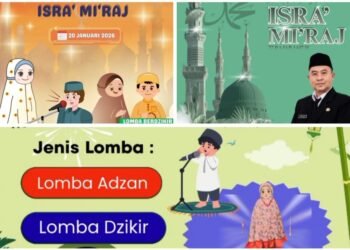 Gebyar Isra’ Mi’raj MIN 2 Gresik: Gelar Lomba Adzan, Pakai Mukenah hingga Pimpin Dzikir