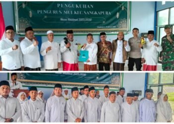 Kukuhkan Pengurus MUI Sangkapura, Kiai Rofiq: Jalankan Penuh Amanah, Berikan yang Terbaik untuk Masyarakat