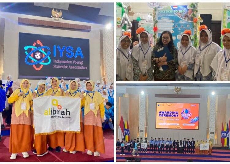 Istimewa !! 5 Srikandi SMPIT Al Ibrah Sabet Medali Emas Kompetisi Karya Ilmiah Tingkat Internasional