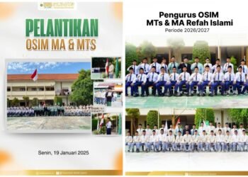 Pelantikan OSIM Pesantren Refah Islami 2026: Awal Babak Baru Kepemimpinan Santri