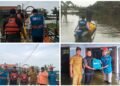 Aksi Kemanusiaan Tim Sigab Nurul Hayat: Terobos Jembatan Darurat Salurkan Bantuan Korban Banjir Lamongan