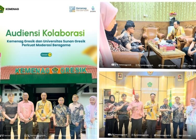 Kemenag dan Universitas Sunan Gresik Jalin Kerja Sama Strategis Perkuat Moderasi Beragama