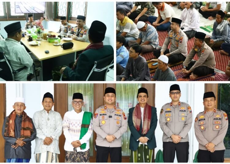 Usai Salat Jumat, Kapolres Gresik Silaturahmi dengan Pengurus Masjid Agung Maulana Malik Ibrahim