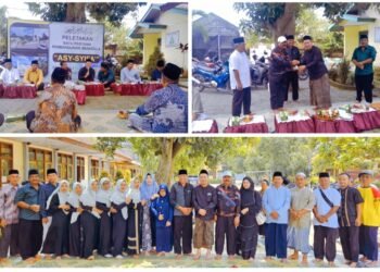 Gus Iwan Bersama H Suberi Lakukan Peletakan Batu Pertama Pembangunan Musala SDN Mentaras Dukun