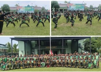 Kodim 0817/Gresik Gelar Latihan Pencak Silat Militer Siapkan Prajurit dan Jaring Atlet Potensial