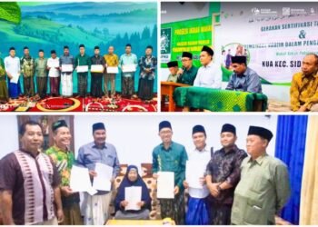 Penuh Haru !! Prosesi Ikrar Wakaf Rumah dan Tanah untuk Kemaslahatan Umat di Desa Golokan