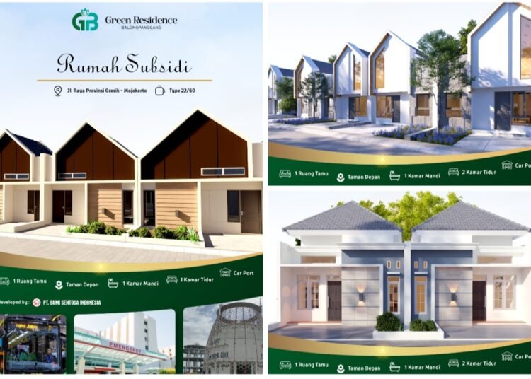 Segera Hadir !! Green Residence Balongpanggang: Hunian Nyaman, Strategis dan Harga Bersahabat