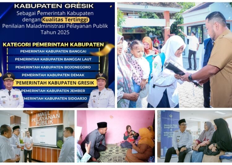 Selamat !! Pemerintah Kabupaten Gresik Raih Penghargaan Opini Kualitas Tertinggi dari Ombudsman Republik Indonesia