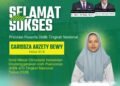 Bikin Bangga !! Carissza Arzety Dewy Siswi MAN 1 Gresik Raih Medali Emas Olimpiade Kebumian Tingkat Nasional