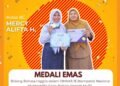 Istimewa !! Mercy Alifta Siswi SMPN 1 Gresik Raih Medali Emas Olimpiade Bahasa Inggris Tingkat Nasional
