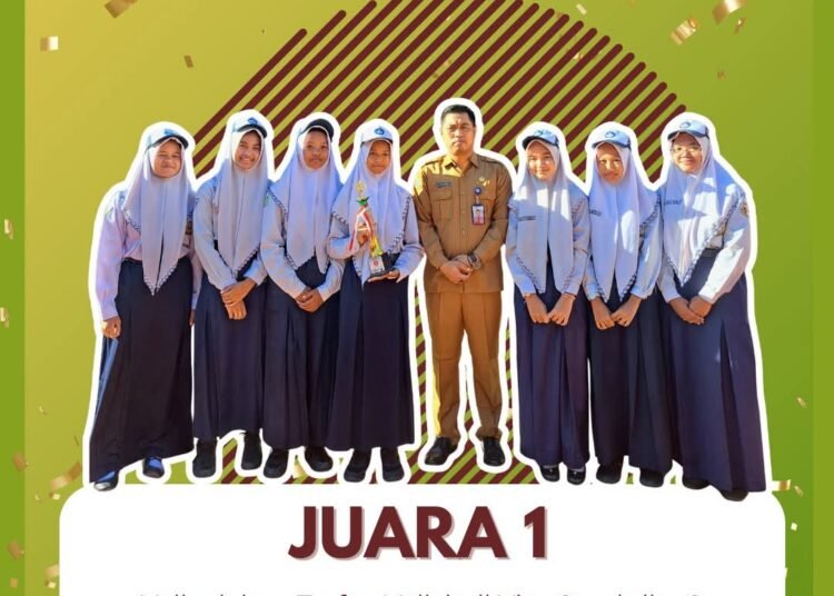 Tim Voli Putri SMPN 1 Gresik Sukses Raih Juara 1 di Ajang Trofeo Volley Ball Viva Smekdha 2 Tahun 2026