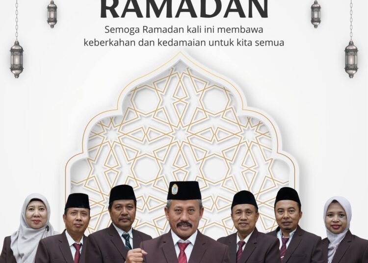 Keluarga Besar MAN 1 Gresik Sambut Ramadan Penuh Syukur dan Kebahagiaan