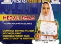 Alhamdulillah, Medali Emas Kembali Diraih Siswi MAN 1 Gresik di Ajang Olimpiade PAI Tingkat Nasional