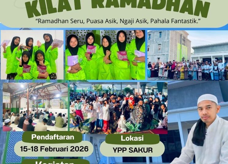 Jelang Ramadan, Ponpes Sahabat Karomah Al-Qur’an Ujungpangkah Buka Pendaftaran Pesantren Kilat