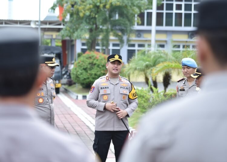 Jelang Ramadan nan Suci, Kapolres Gresik Ingatkan Kebersihan Lingkungan dan Operasi Cipta Kondisi