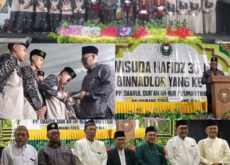 General Manager BMT Mandiri Sejahtera Jawa Timur Hadiri Wisuda Hafidz 30 Juz Ponpes Daarul Qur’an