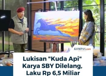 Membedah Pembacaan Wahyu Nugroho atas Fenomena Lelang Lukisan Kuda Api Susilo Bambang Yudhoyono