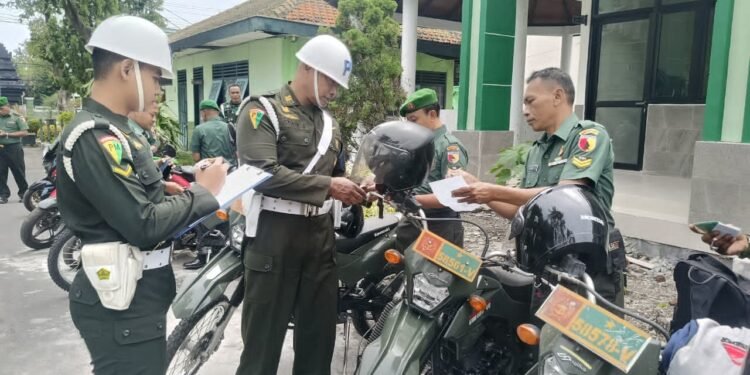 Tingkatkan Disiplin Prajurit, Kodim 0817/Gresik Gelar Sosialisasi Gaktib Ops Yustisi Tahun 2026