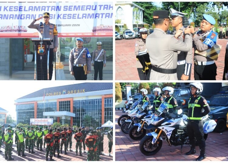 Tekan Angka Kecelakaan, Polres Gresik Gelar Operasi Keselamatan Semeru 2026