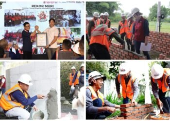 SIG Pecahkan Rekor MURI: Gelar Pelatihan dan Sertifikasi 500 Ahli Bangunan Serentak di Lima Provinsi