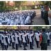 Ratusan Siswa SMPN 17 Gresik Digembleng PBB dan Wasbang Tumbuhkan Nasionalisme Sejak Dini