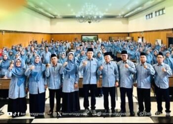 Guru DPK Kemenag Gresik Gelar Pembinaan dan Apresiasi Purna Tugas di Hotel Kusuma Agrowisata Batu