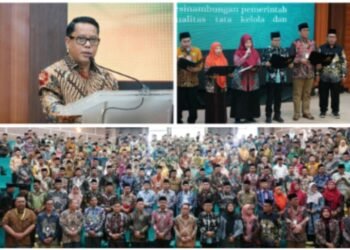 Seminar di Surabaya, Sekjen Kemenag RI Dorong Penguatan Tata Kelola dan Kesejahteraan Guru Madrasah 