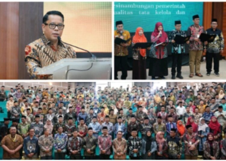 Seminar di Surabaya, Sekjen Kemenag RI Dorong Penguatan Tata Kelola dan Kesejahteraan Guru Madrasah