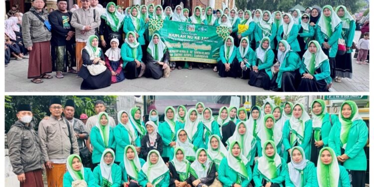 Peringati Harlah 1 Abad Nahdlatul Ulama, Fatayat NU Lowayu Dukun Gelar Ziarah Wali