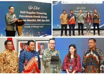 Petrokimia Gresik Gandeng Himbara Implementasikan Program Digital SCF Perkuat Rantai Pasok