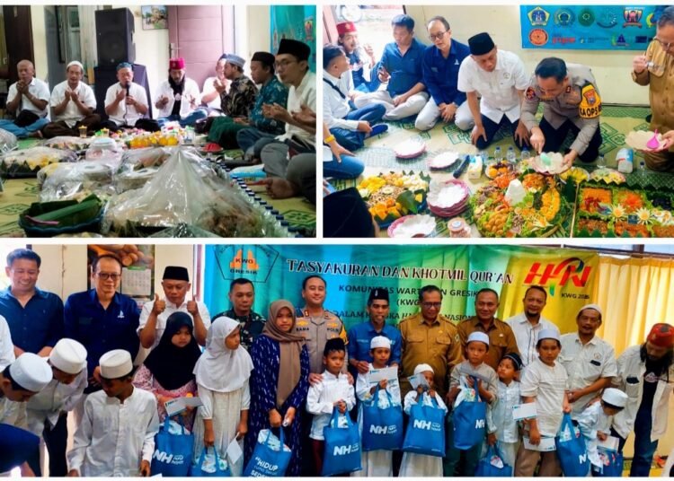 Peringati HPN 2026, Wartawan Gresik Gelar Tasyakuran, Khotmil Quran dan Santuni Anak Yatim