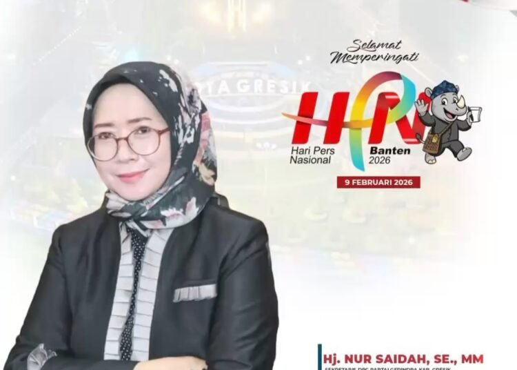 Hj. Nur Saidah MUI dan DPRD Gresik Ucapkan Selamat Hari Pers Nasional 2026