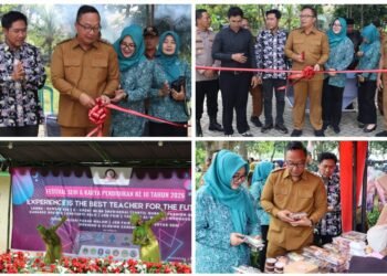 Tak Kenal Lelah !! Usai Musrenbang dan Rembuk Akur, Wabup Dokter Alif lanjut Buka Festival Seni dan Karya Pendidikan di Bawean