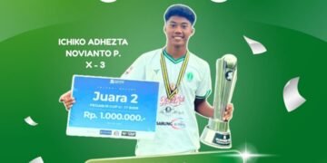 MAN 2 Gresik Raih Juara 2 Turnamen Sepak Bola U-17 Tingkat Jawa Timur di Malang