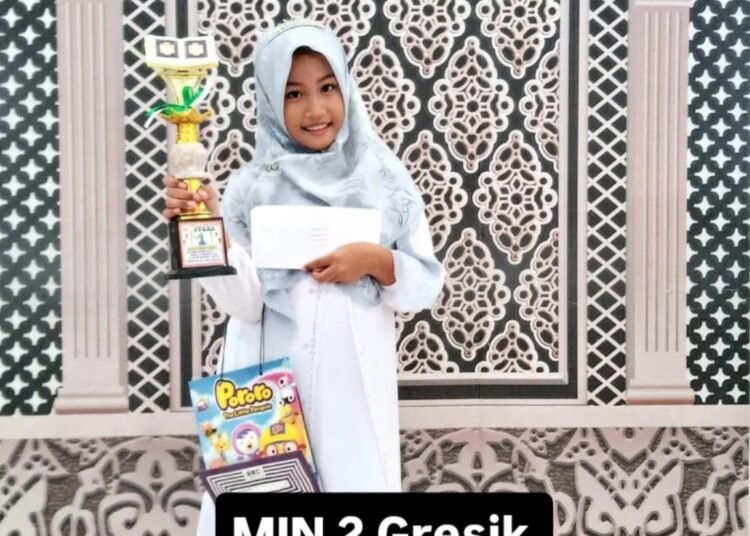 MIN 2 Gresik Raih Juara 1 Tahfidz Qur’an di Gelaran Islamic Festival Tingkat Jawa Timur