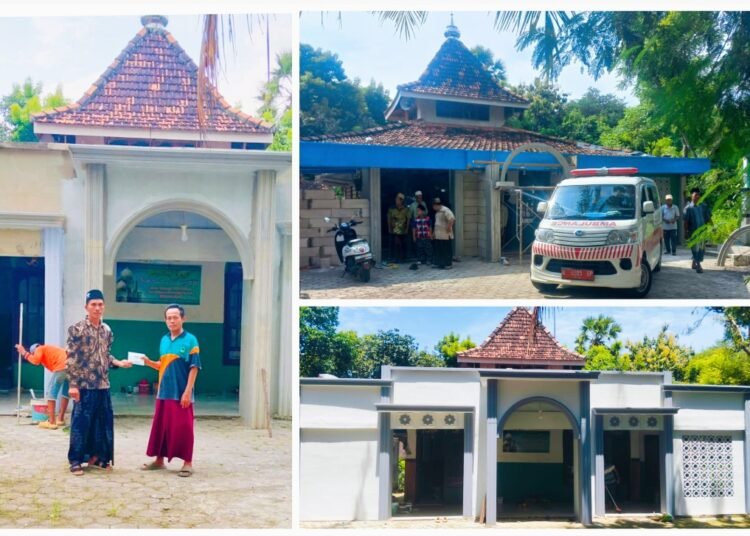 Pintu Masuk Jenazah Terlalu Sempit, Baper Panceng Galang Dana Renovasi Musala Ainul Yaqin Wonorejo Dalegan