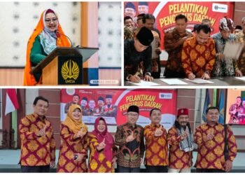 Kadispendik S. Hariyanto Resmi Dilantik Jadi Ketua Umum IKA Unesa Cabang Gresik dan Bu Min Ketua Dewan Pembina