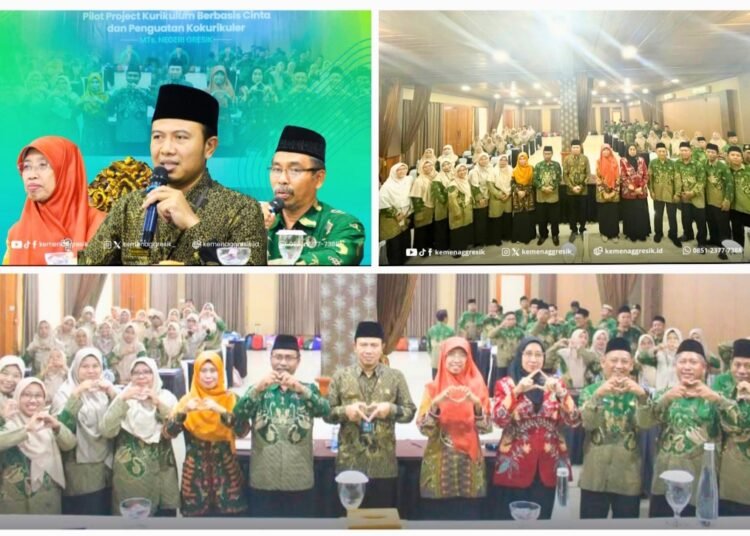 Kemenag Gresik Kawal MTsN Gresik Gelar Workshop Kurikulum Berbasis Cinta di Trawas Mojokerto