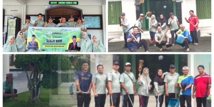 Rumah Ibadah Nyaman, Ibadah Makin Khusyuk: Kemenag dan KUA se-Kabupaten Gelar Aksi Geber BBM Serentak