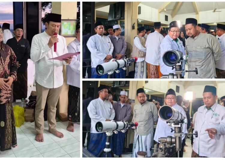 Bupati, Kemenag dan LFNU Gresik Tak Melihat Hilal saat Rukyat Awal Ramadan 1447 H di Bukit Condrodipo