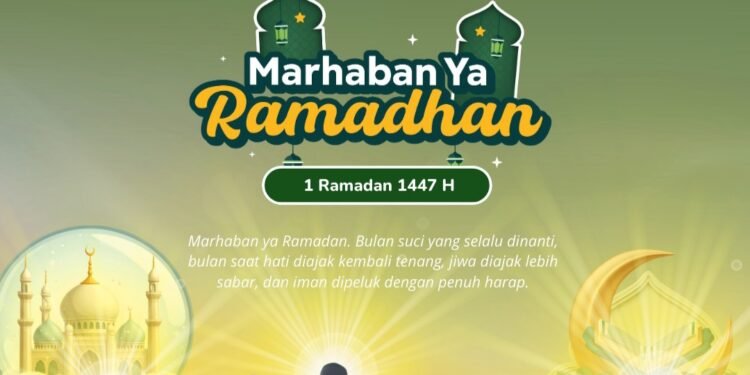 Keluarga Besar PGRI Kabupaten Gresik Ucapkan Marhaban Ya Ramadhan 1447 H