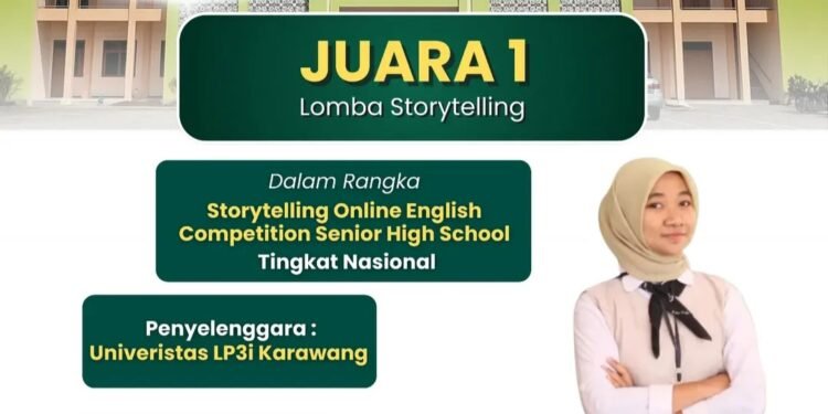 Bunga Agustin Bikin Bangga MAN 2 Gresik Raih Juara 1 Lomba Storytelling Tingkat Nasional