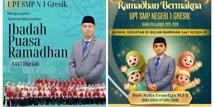 Ramadan Bermakna UPT SMP Negeri 1 Gresik: Gelar Pondok Ramadan, Ramadan Fest, Berbagi Takjil hingga Nuzulul Qur’an