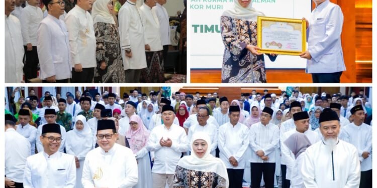Perkuat Sinergi Ramadan, Kakanwil Kemenag Jatim Hadiri Buka Puasa Bersama Gubernur Jawa Timur
