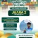 Podium Perak Jalan Menuju Puncak, Selamat untuk Nazril Zhafif Siswa MAN 2 Gresik