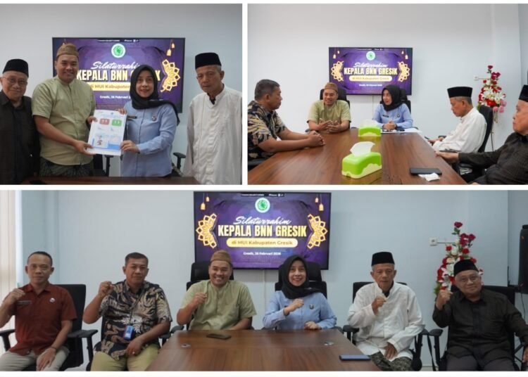 Mantap !! MUI dan BNN Gresik Sepakat Perkuat Edukasi Bahaya Narkoba Berbasis Dakwah