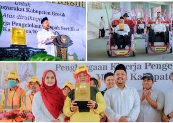 Pimpin Kirab Adipura, Bupati Gus Yani dan Wabup Alif Berikan Apresiasi Langsung kepada Pasukan Kebersihan