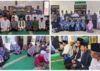 KUA Manyar Kolaborasi dengan YDSF Hadirkan Da’i Palestina di Masjid Baitul Muttaqin Sumberejo