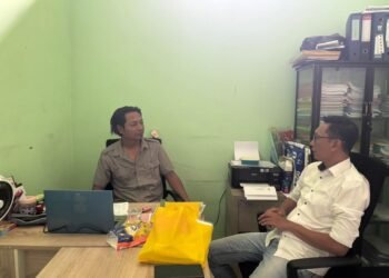 Uji Petik Pengawasan PDPB, Rozikin Bawaslu Gresik Sambangi Desa Gredek